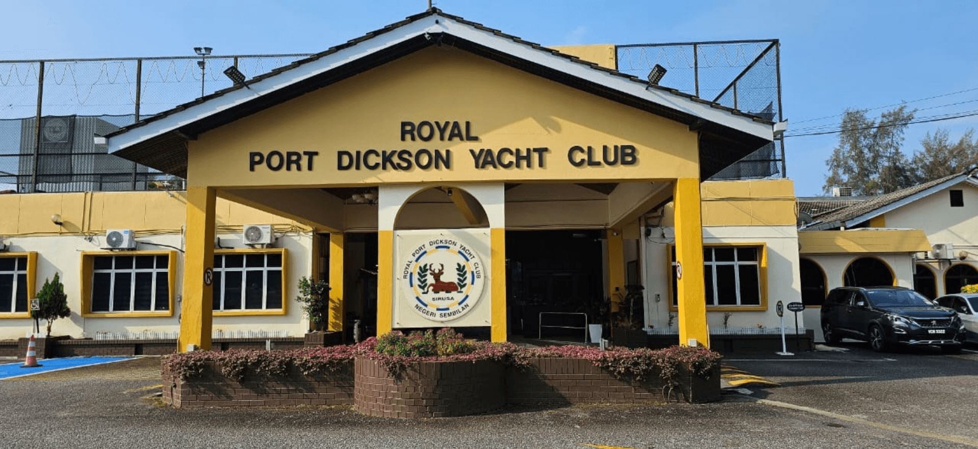 Royal Port Dickson Yacht Club Clubhouse by the Sea